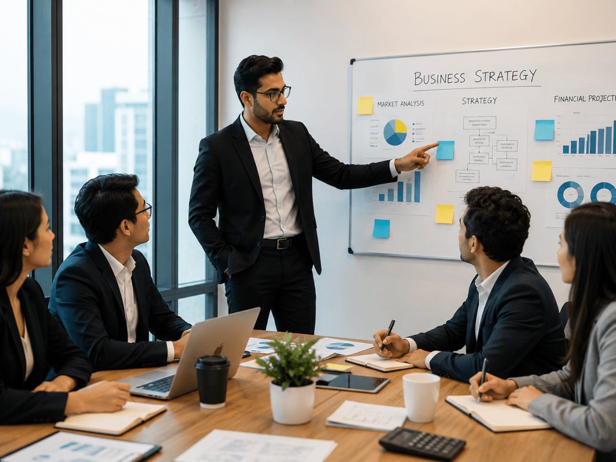 Business Canvas: Shaping the Future of Business Through Innovation and&nbsp;Strategy.