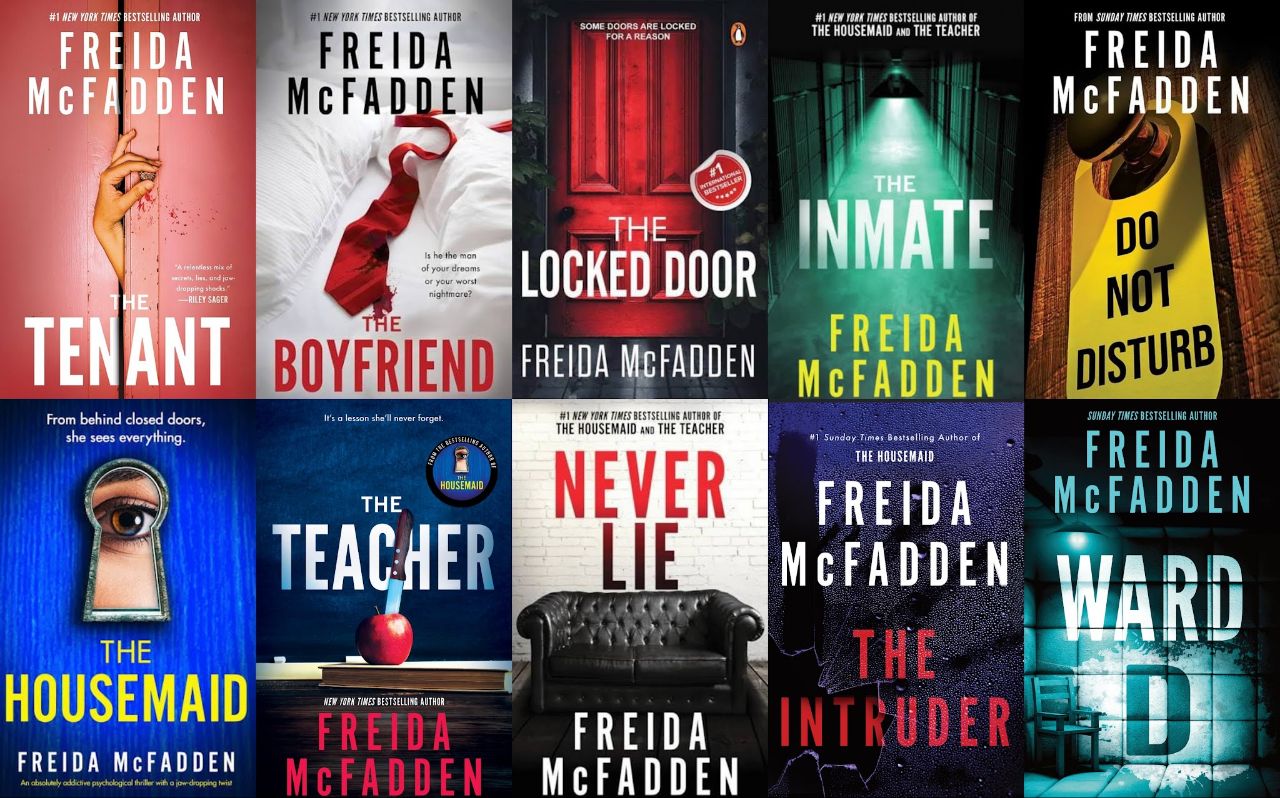 Ranking Frieda McFadden Thriller Books