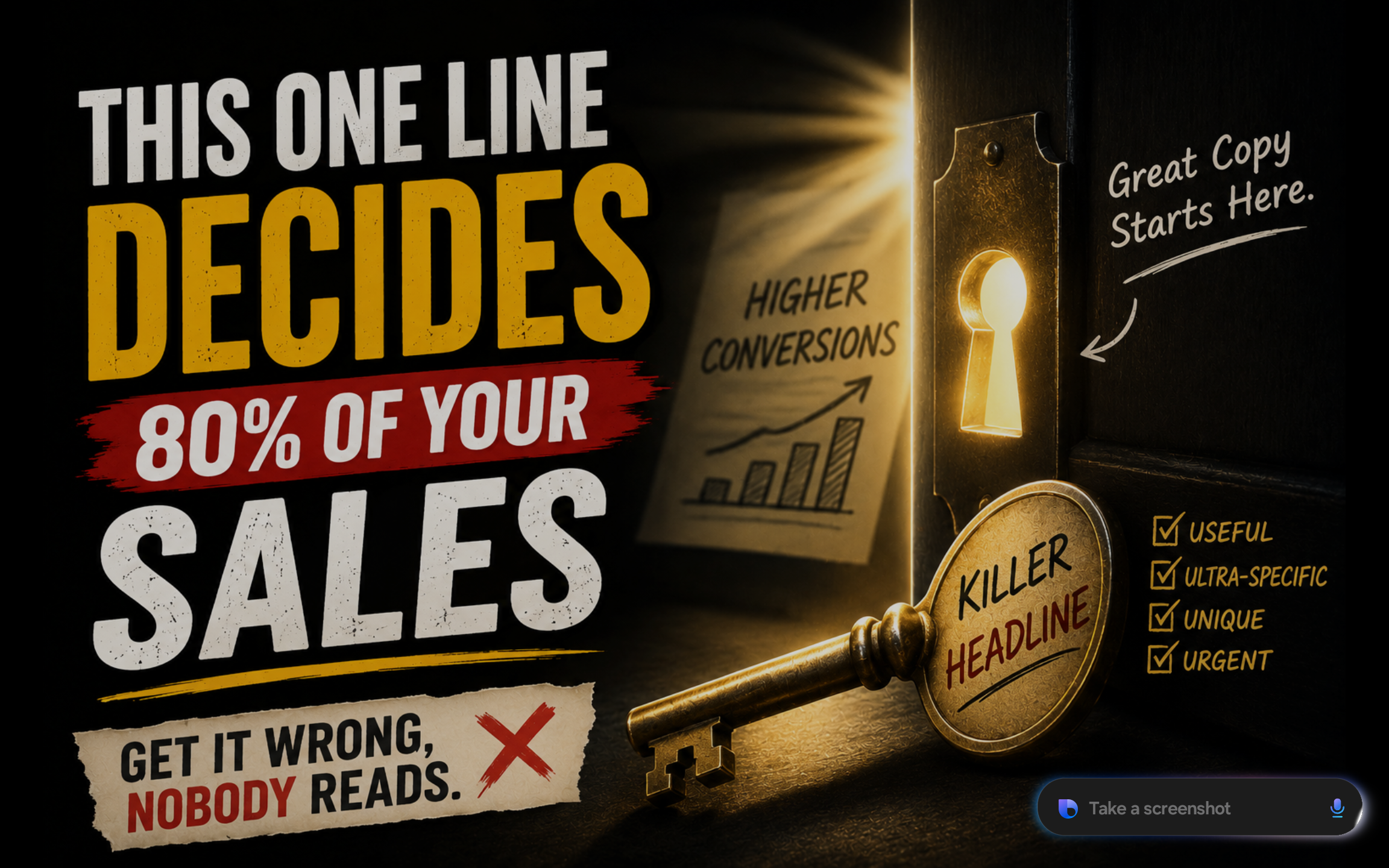 The 80/20 Rule of Copywriting: Why Your Headline Makes or Breaks the Sale (Part 5)